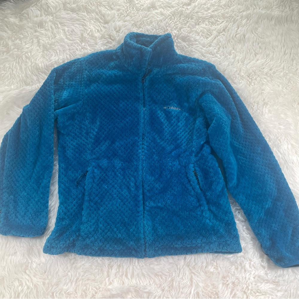 Columbia Turquoise Bugaboo II Fleece Interchange Jacket - M